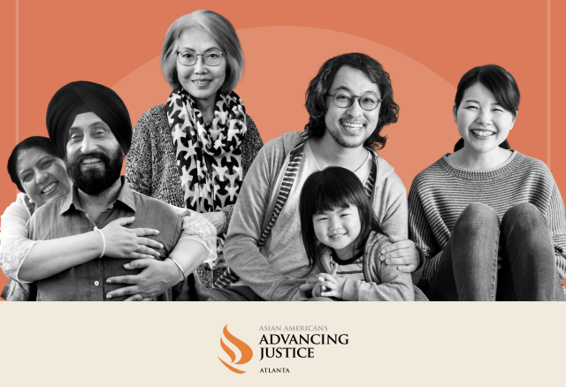 Asian Americans smiling